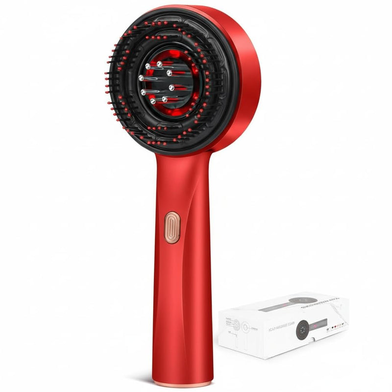 Shanova 3-in-1 Red Light Therapy Scalp Massager