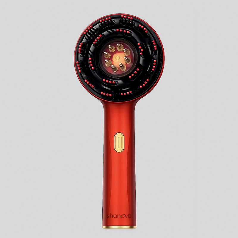 Shanova 3-in-1 Red Light Therapy Scalp Massager