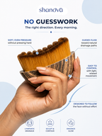 Shanova Lymphatic Contour Face Brush